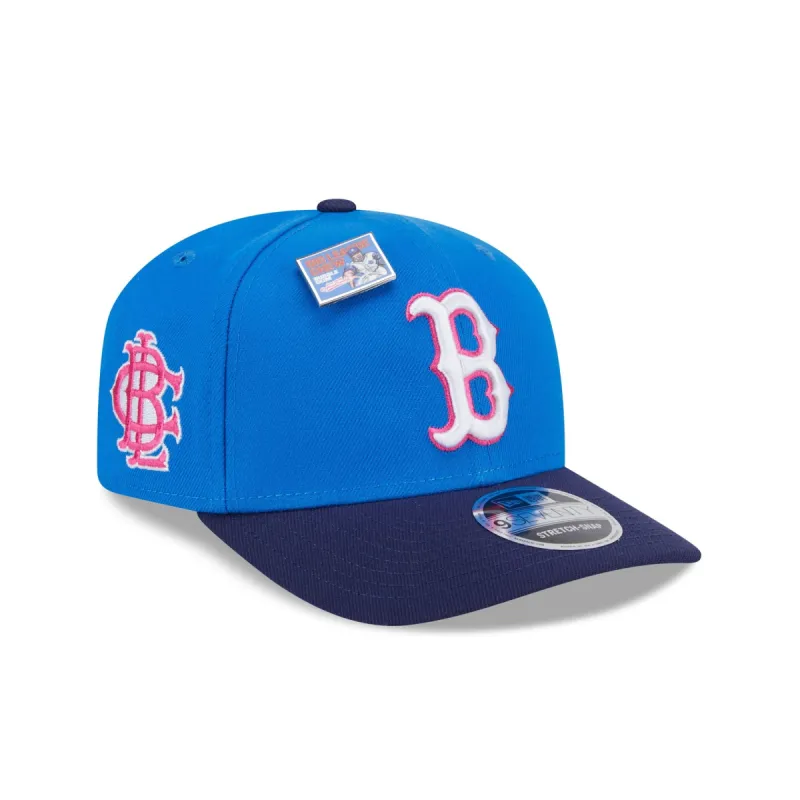 Big League Chew X Boston Red Sox Curveball Cotton Candy 9SEVENTY Stretch-Snap Hat sold by New Era