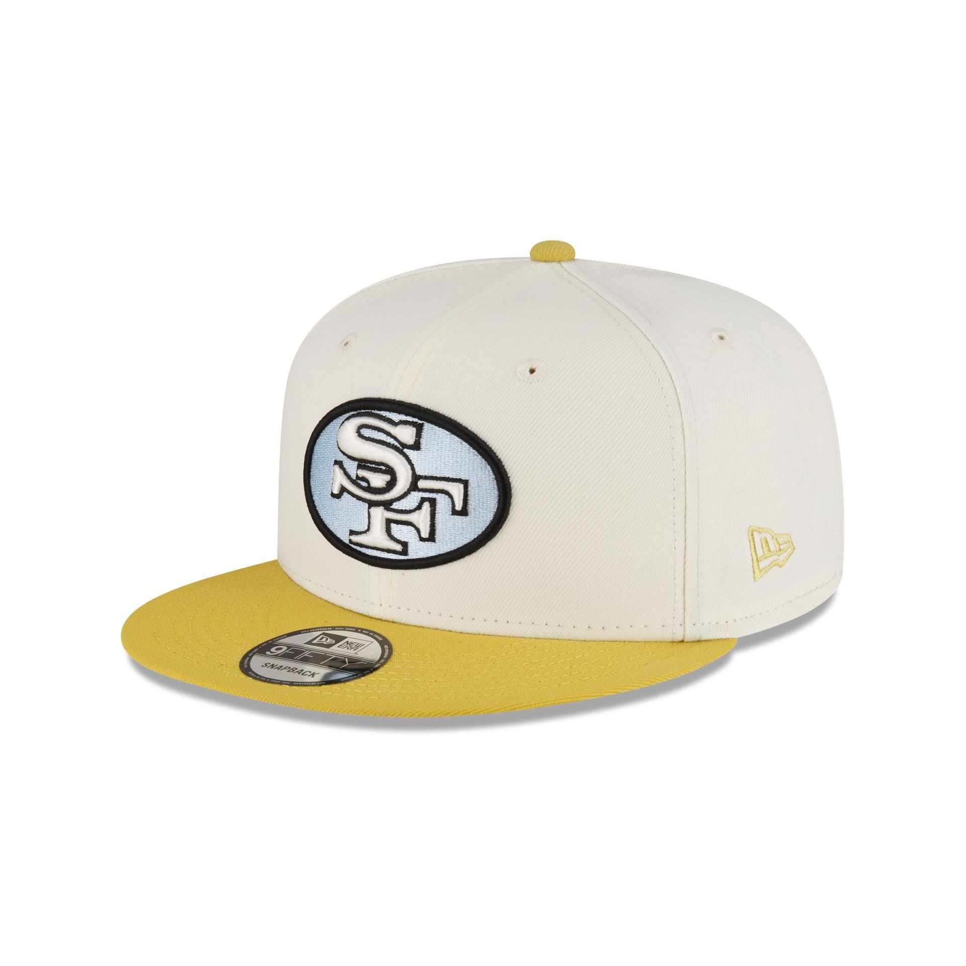 San Francisco 49ers Chartreuse Chrome 9FIFTY Snapback Hat sold by New Era