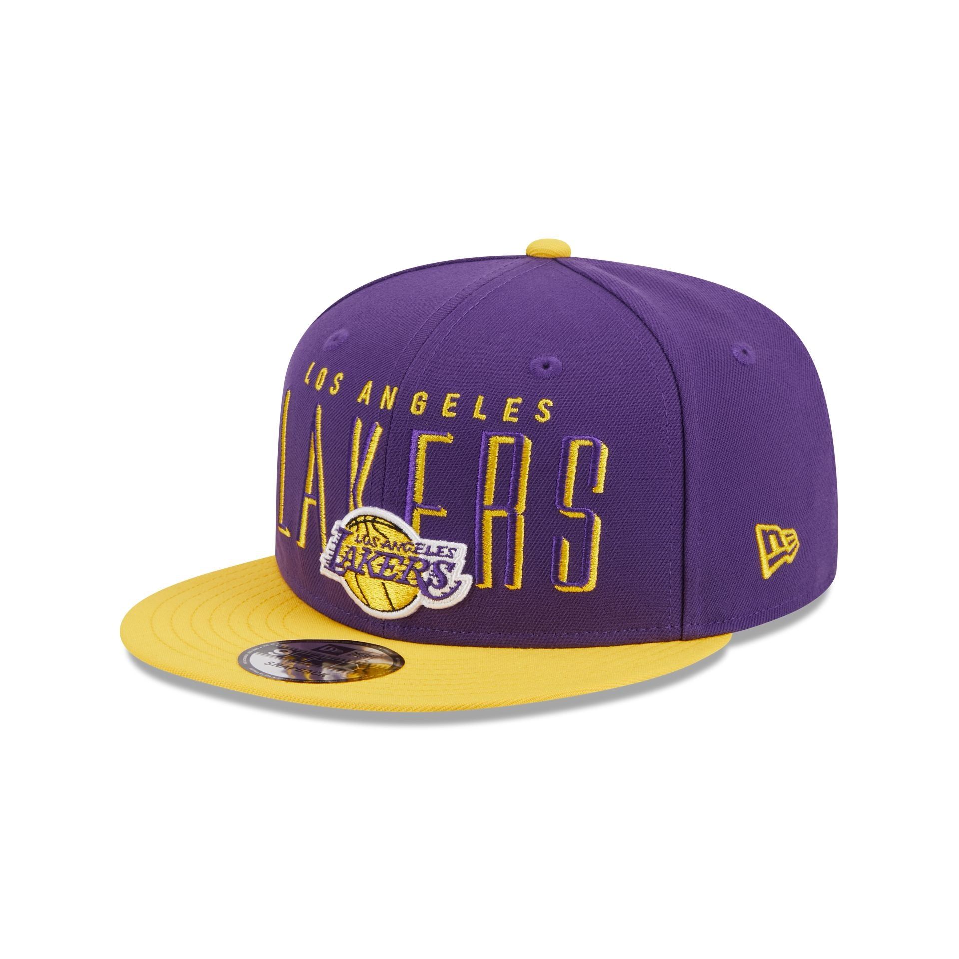 Los Angeles Lakers Sport Night 9FIFTY Snapback Hat sold by New Era