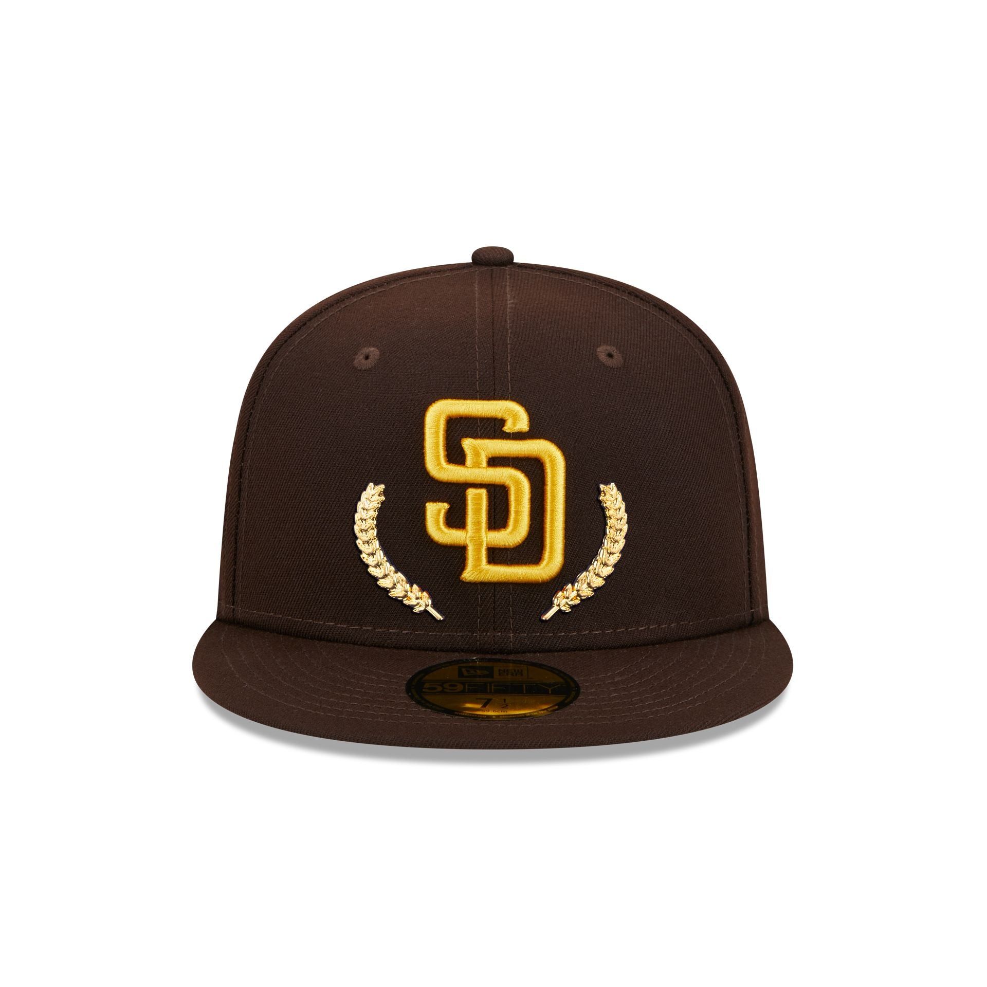 San Diego Padres Gold Leaf 59FIFTY Fitted Hat sold by New Era product image thumbnail 2