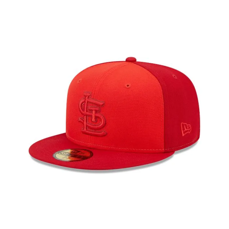 St. Louis Cardinals Tri-Tone Team 59FIFTY Fitted Hat sold by New Era