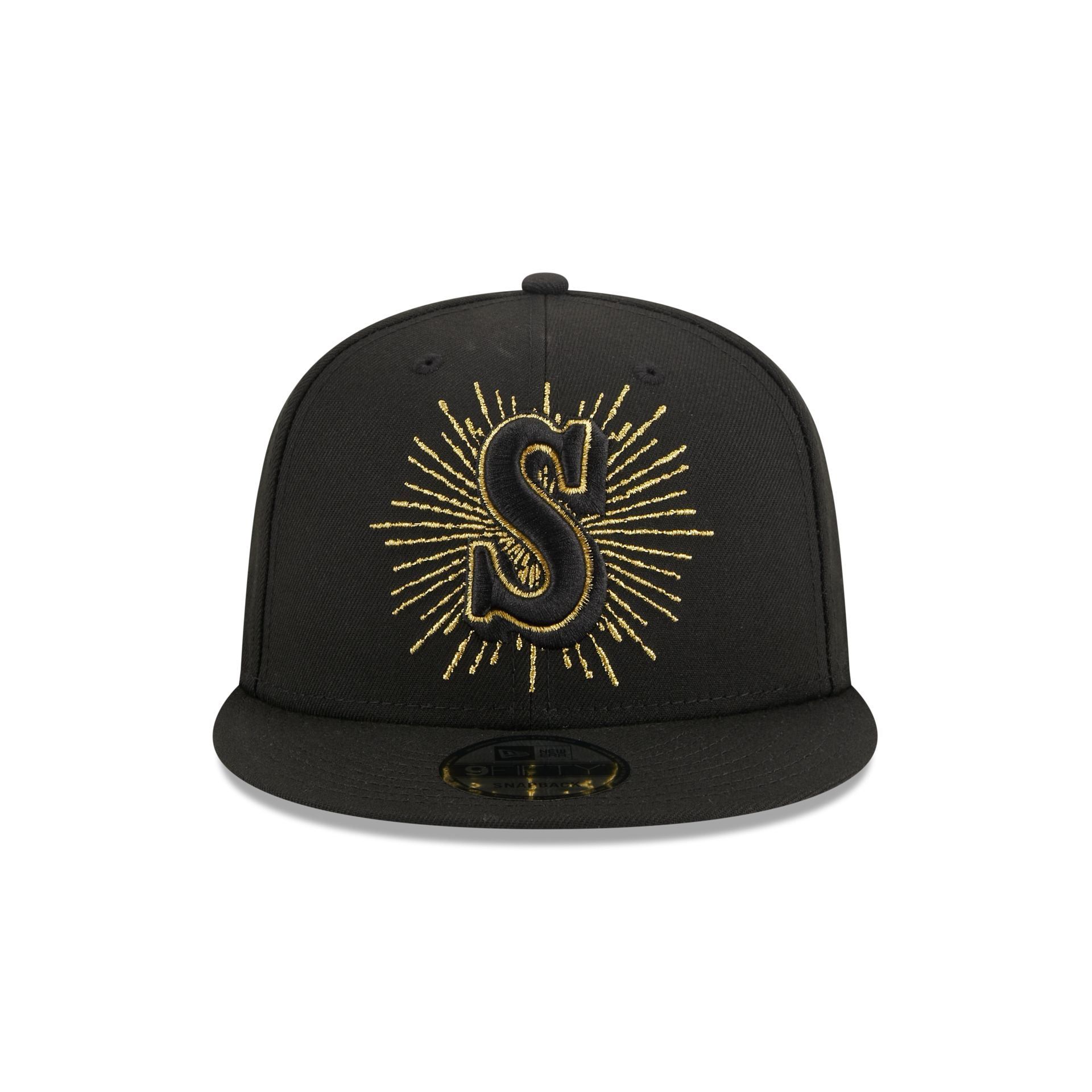 Seattle Mariners Metallic Logo 9FIFTY Snapback Hat sold by New Era product image thumbnail 2