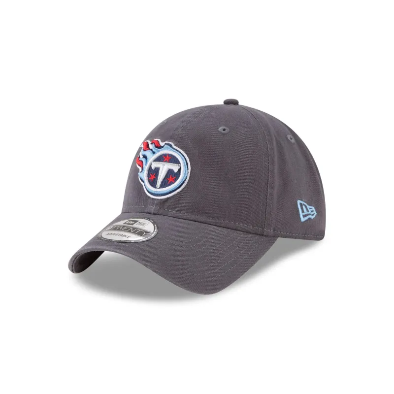 Tennessee Titans NFL Core Classic Graphite 9TWENTY Adjustable Hat sold by New Era