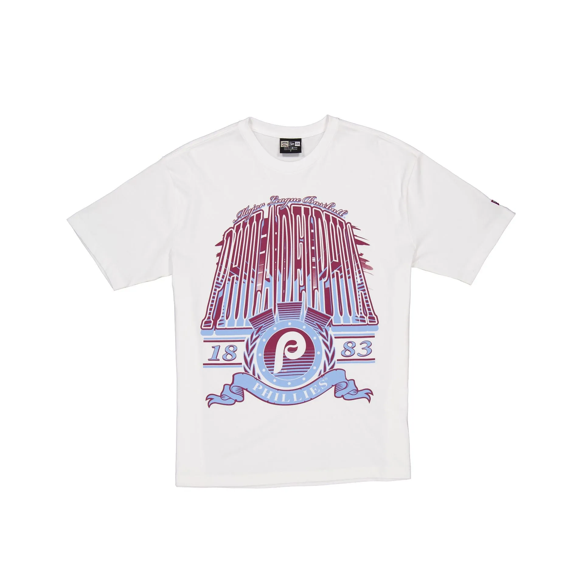 Philadelphia Phillies Sport Classics White T-Shirt sold by New Era