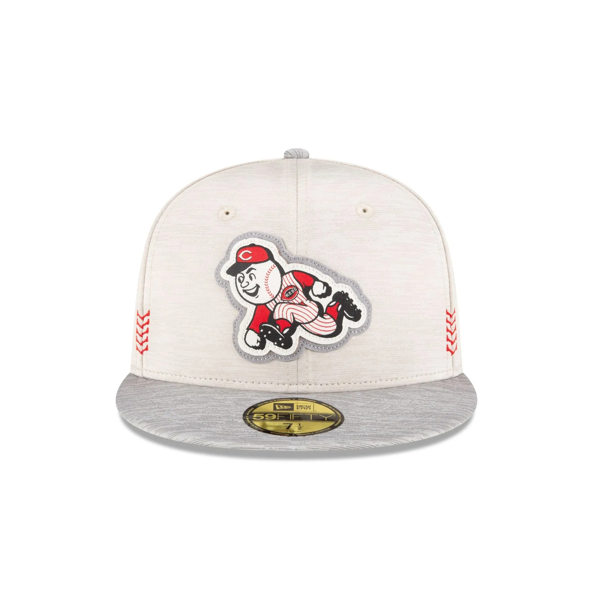Cincinnati Reds 2024 Clubhouse Stone 59FIFTY Fitted Hat sold by New Era product image thumbnail 2
