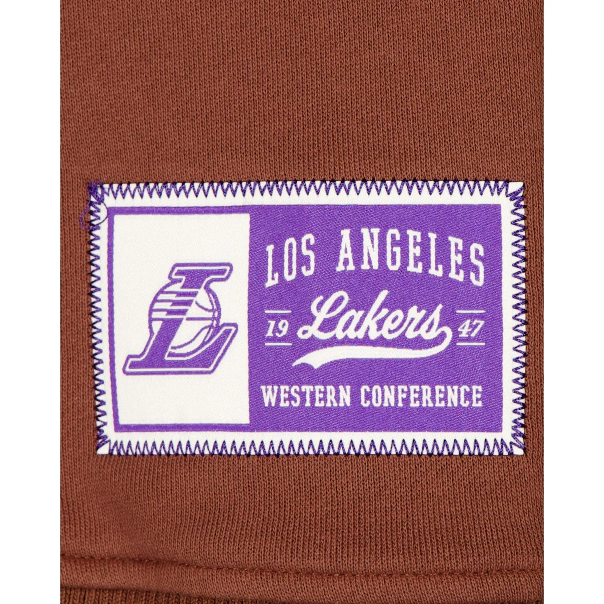 Los Angeles Lakers Letterman Classic Crewneck sold by New Era product image thumbnail 5