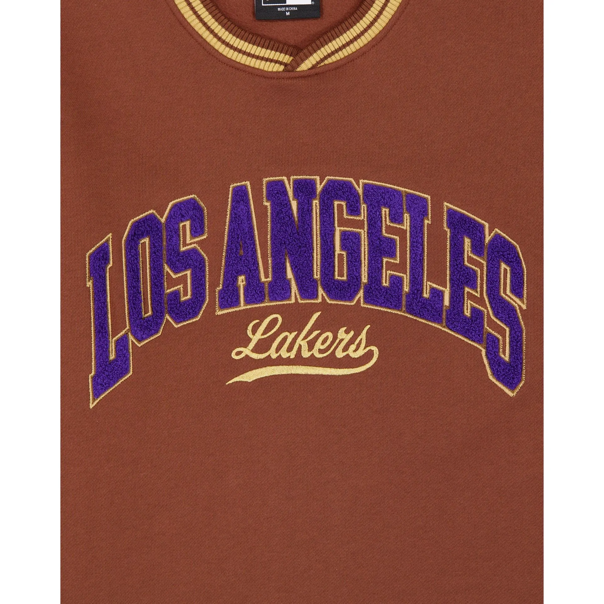 Los Angeles Lakers Letterman Classic Crewneck sold by New Era product image thumbnail 4
