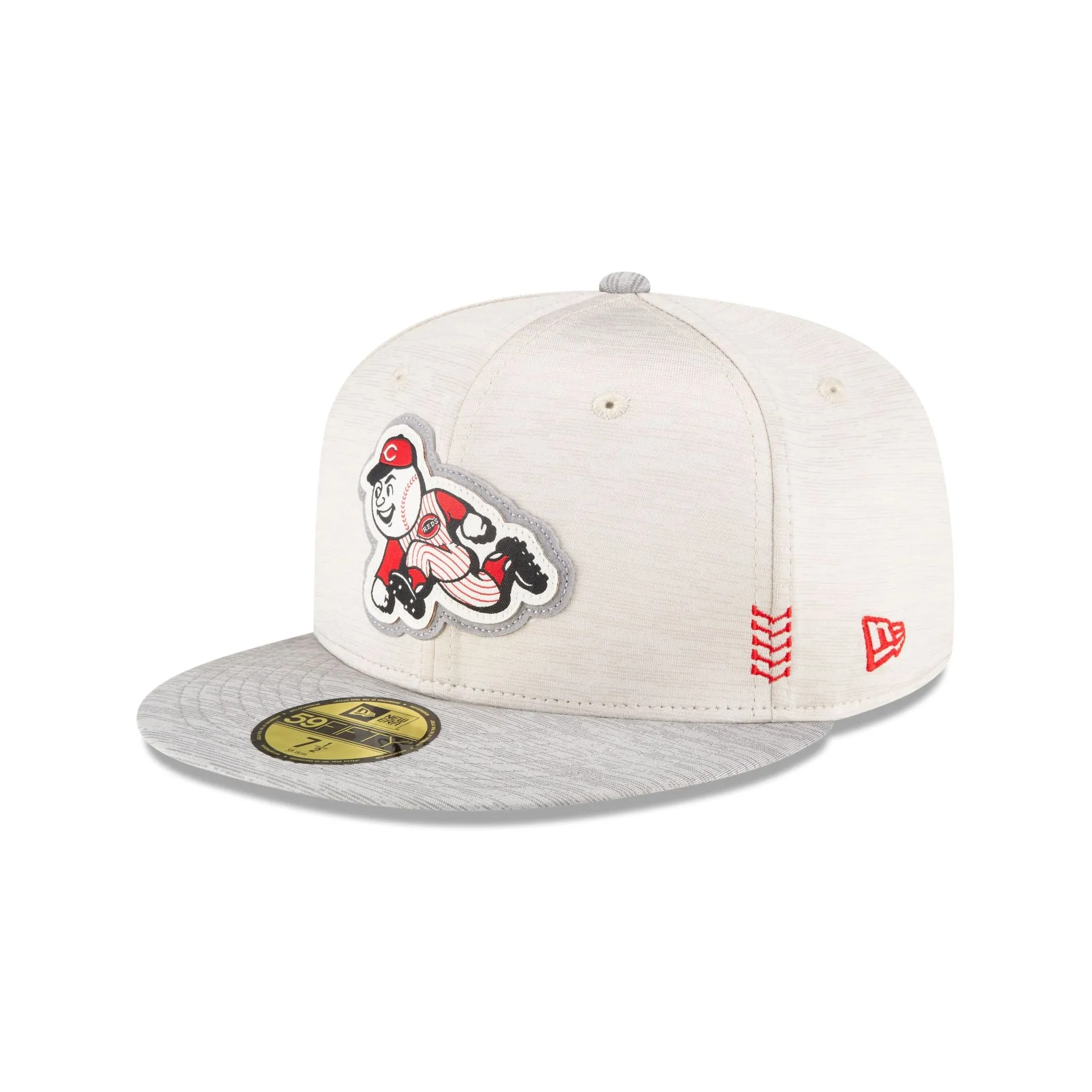 Cincinnati Reds 2024 Clubhouse Stone 59FIFTY Fitted Hat sold by New Era