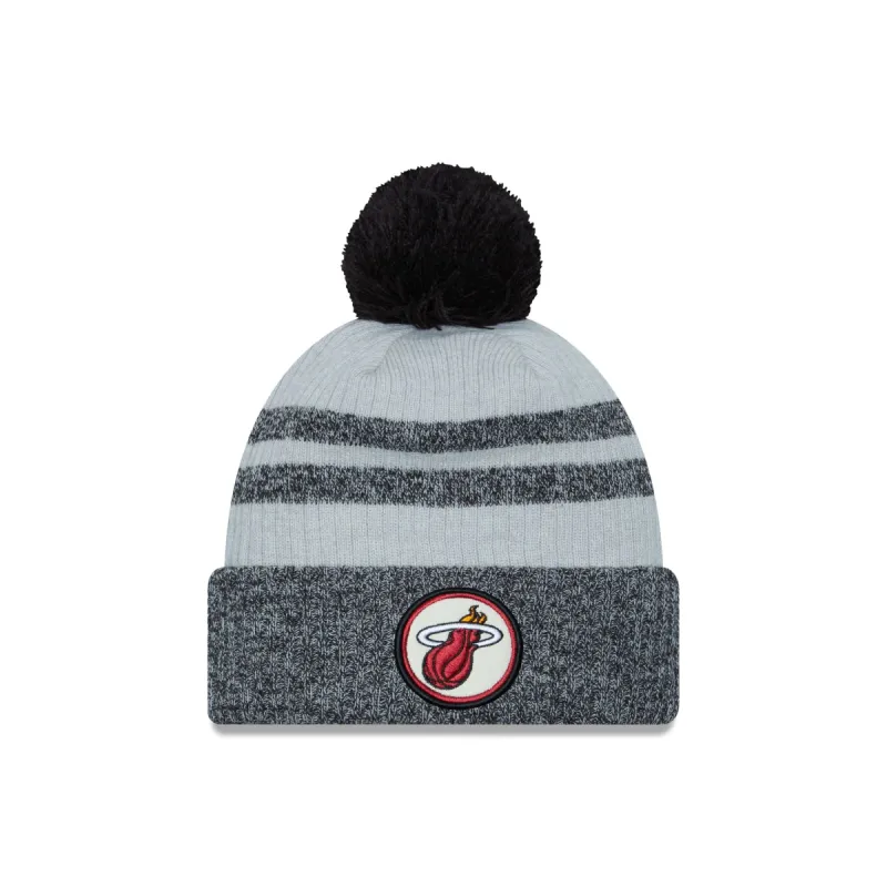 Miami Heat Sport Night Pom Knit Hat sold by New Era