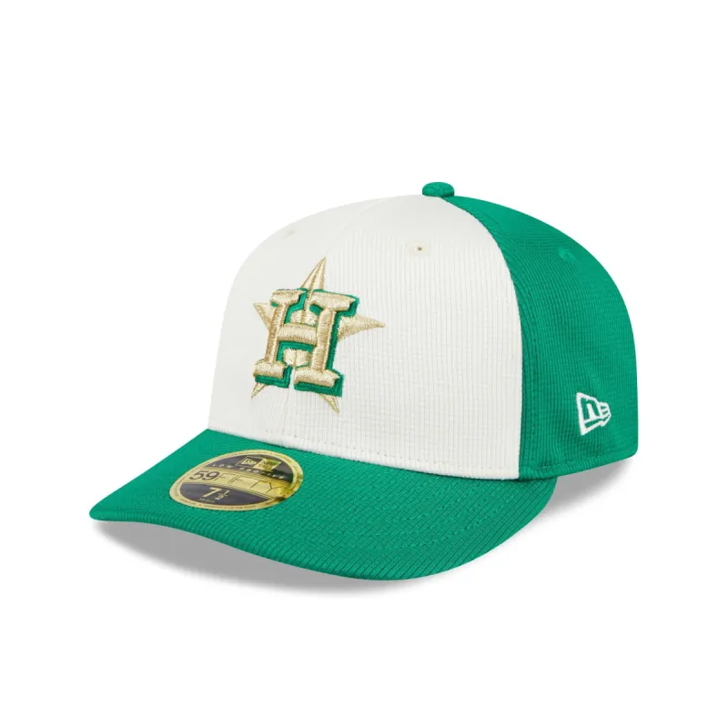Houston Astros St. Patrick's Day 2024 Low Profile 59FIFTY Fitted Hat sold by New Era