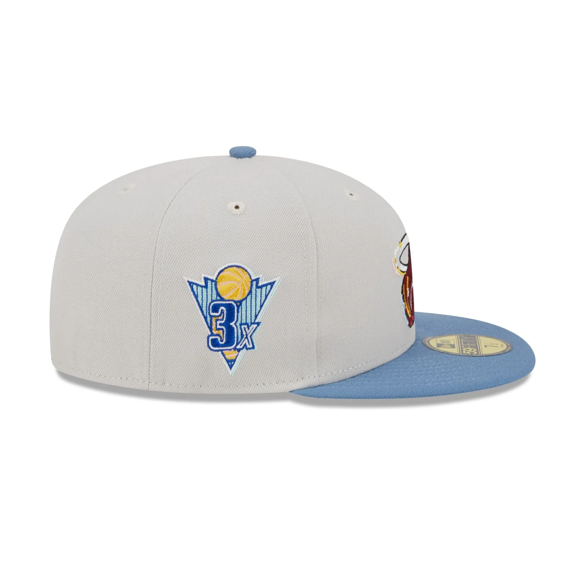 Miami Heat Color Brush 59FIFTY Fitted Hat sold by New Era product image thumbnail 4