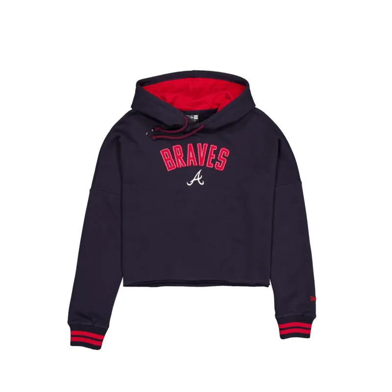 Atlanta Braves Sport Night Navy Women's Hoodie sold by New Era