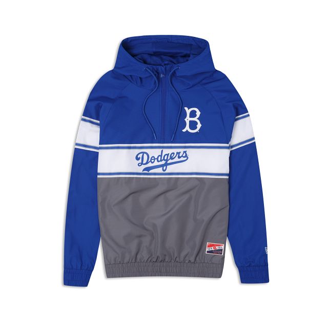 Brooklyn Dodgers Throwback Pullover Jacket sold by New Era