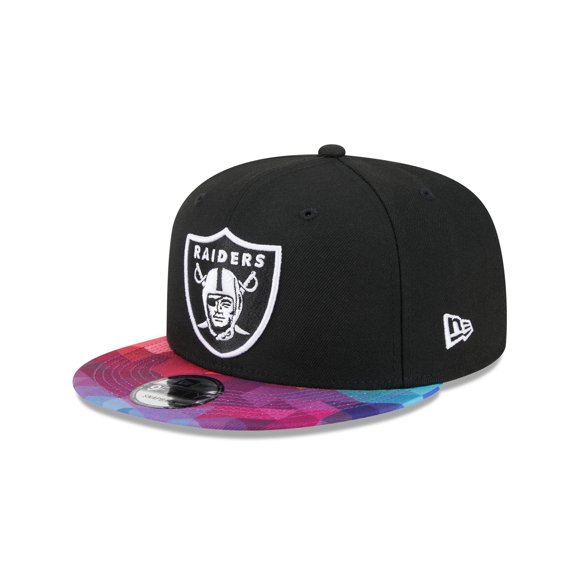 Las Vegas Raiders 2023 Crucial Catch 9FIFTY Snapback Hat sold by New Era