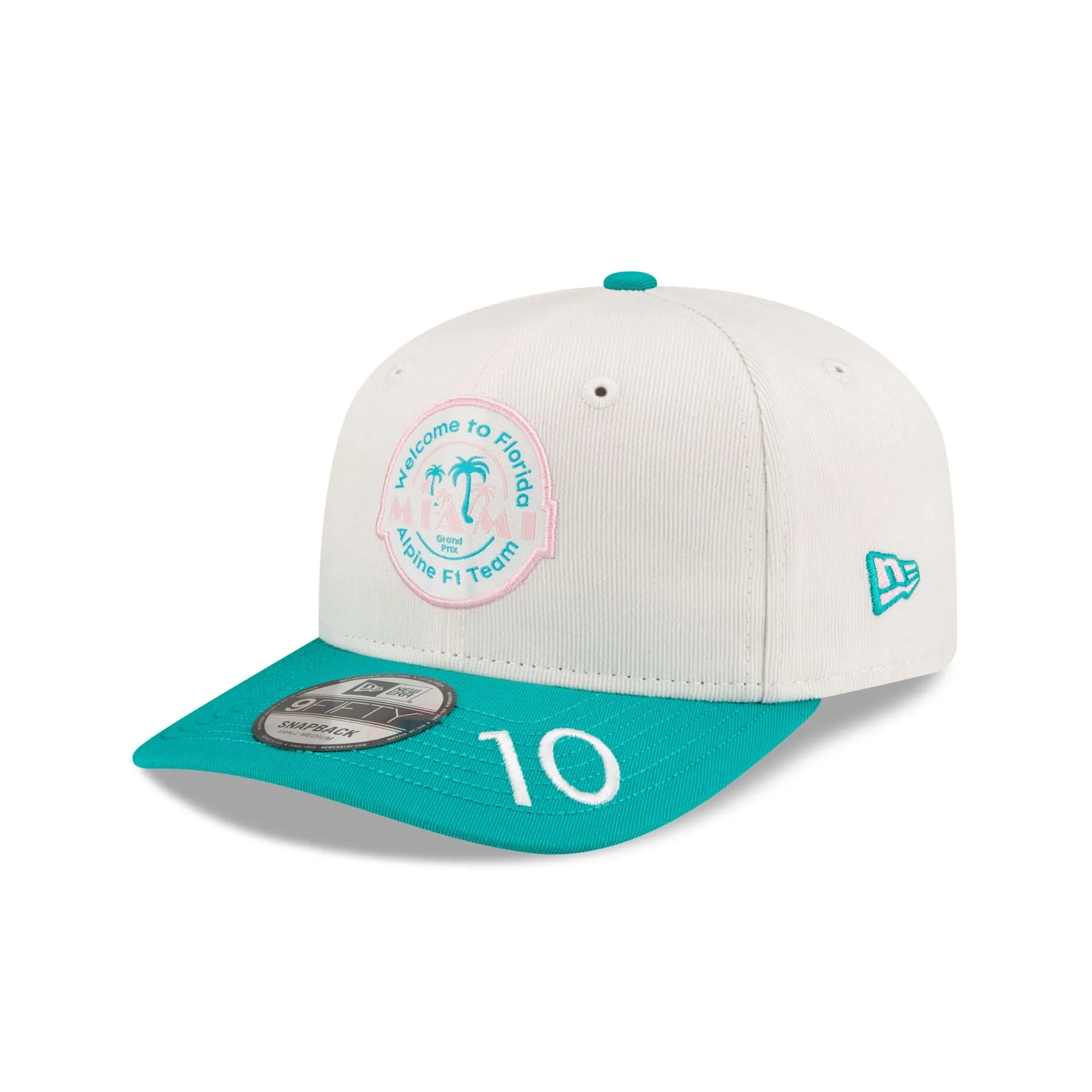 2024 Miami Race Special BWT Alpine F1 Team Pierre Gasly 9FIFTY Original Fit Snapback Hat sold by New Era