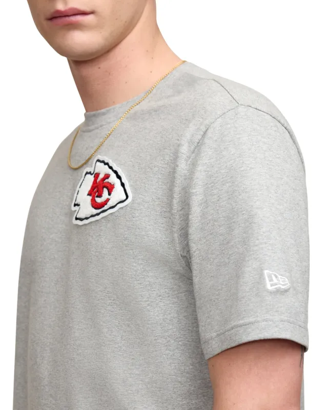Kansas City Chiefs Gray Logo Select T-Shirt sold by New Era