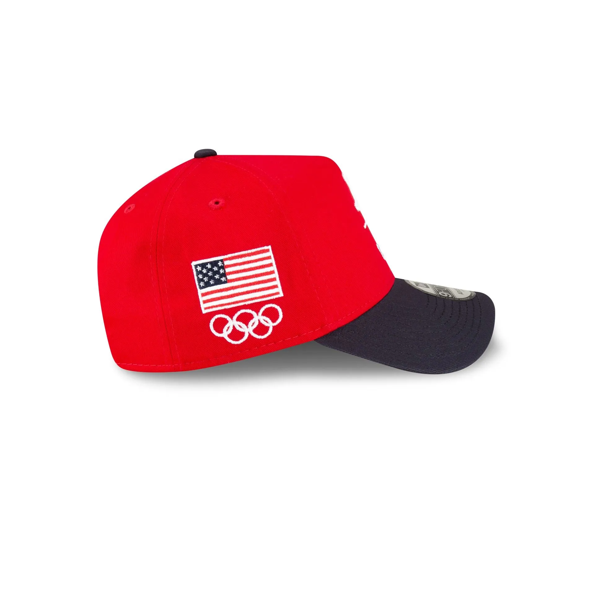 Team USA Gymnastics Red 9FORTY A-Frame Snapback Hat sold by New Era product image thumbnail 4