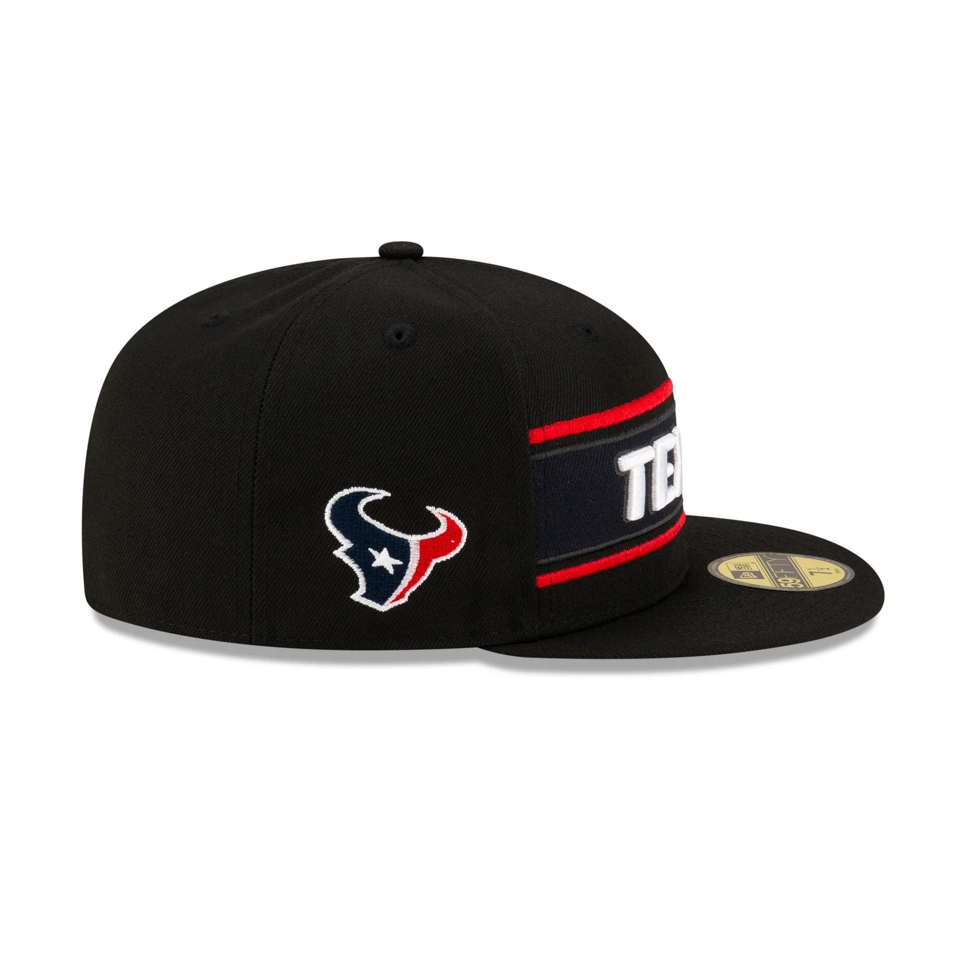 Houston Texans 2024 Sideline Black 59FIFTY Fitted Hat sold by New Era product image thumbnail 4