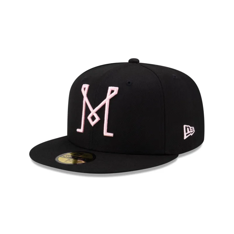 Inter Miami Basic Black 59FIFTY Fitted Hat sold by New Era