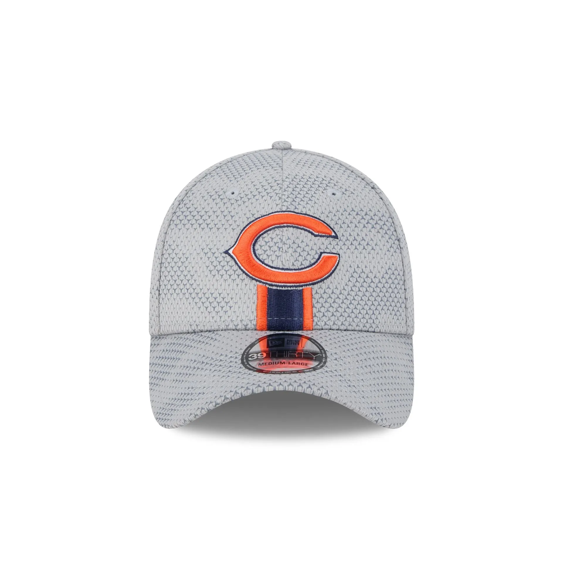 Chicago Bears 2024 Sideline Gray 39THIRTY Stretch Fit Hat sold by New Era product image thumbnail 2
