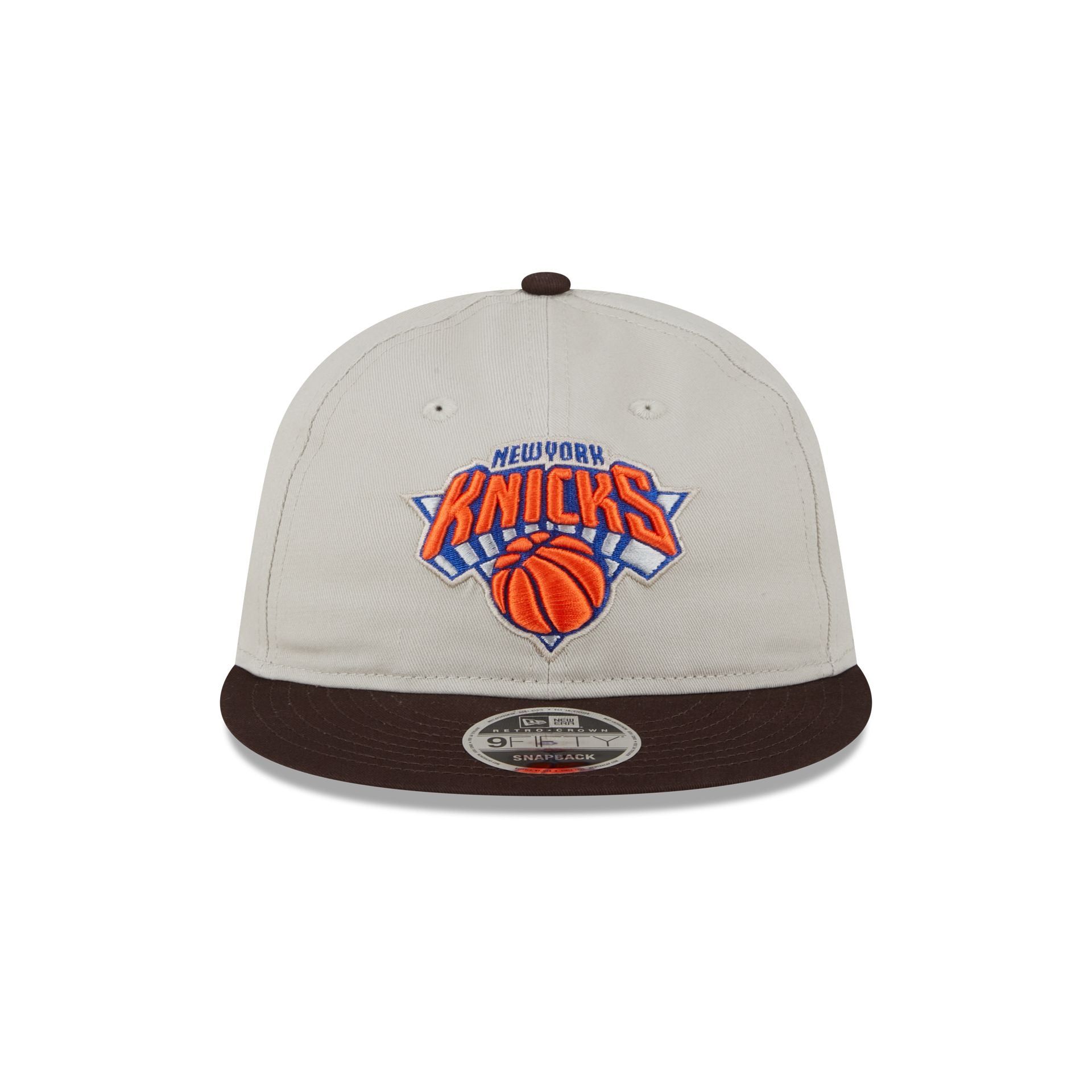 New York Knicks Two Tone Taupe Retro Crown 9FIFTY Snapback Hat sold by New Era product image thumbnail 2