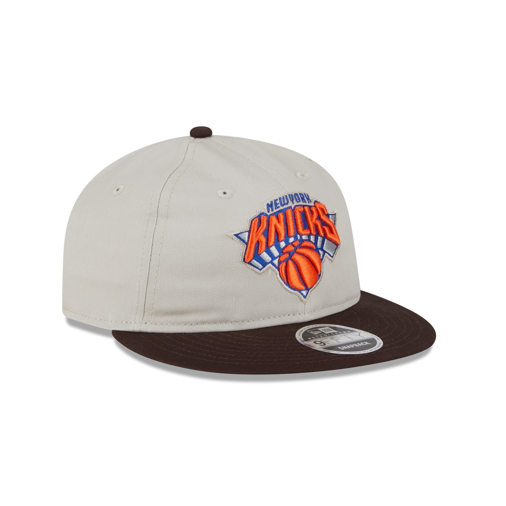 New York Knicks Two Tone Taupe Retro Crown 9FIFTY Snapback Hat sold by New Era product image thumbnail 3