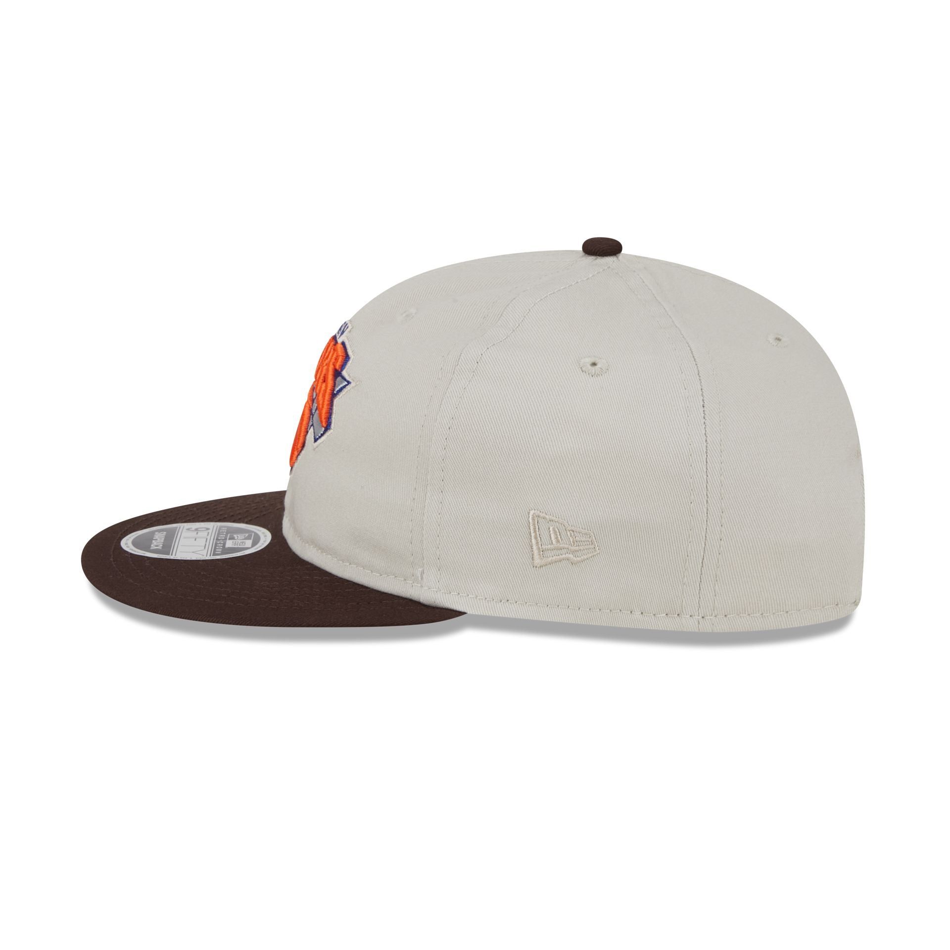 New York Knicks Two Tone Taupe Retro Crown 9FIFTY Snapback Hat sold by New Era product image thumbnail 4