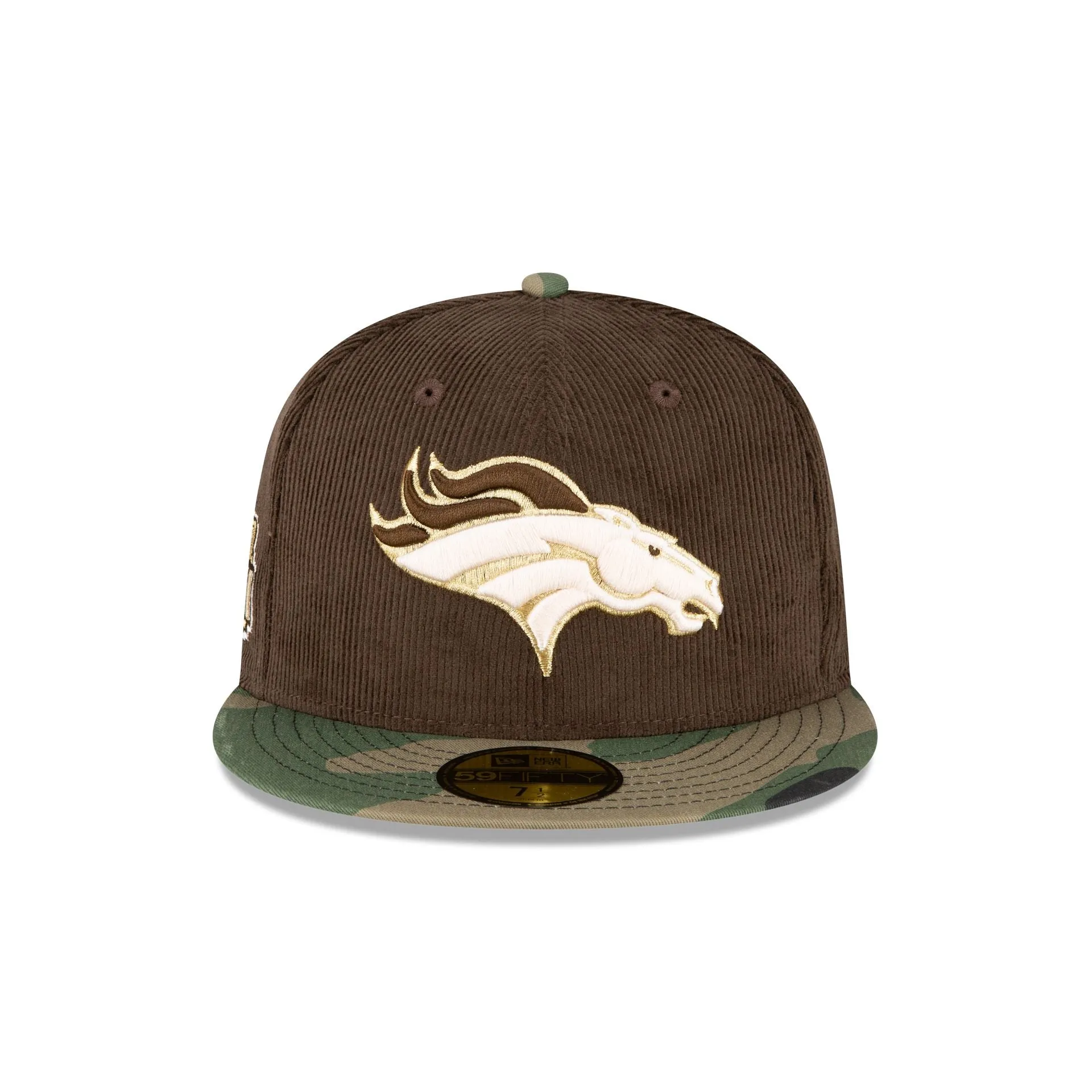 Just Caps Brown Camo Denver Broncos 59FIFTY Fitted Hat sold by New Era product image thumbnail 2