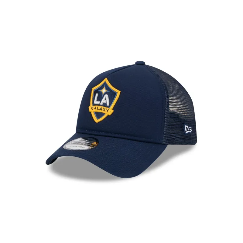 LA Galaxy Team 9FORTY A-Frame Snapback Hat sold by New Era