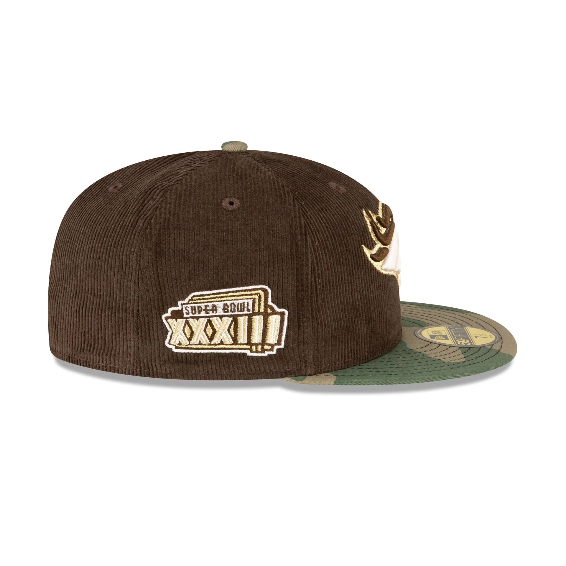 Just Caps Brown Camo Denver Broncos 59FIFTY Fitted Hat sold by New Era product image thumbnail 4
