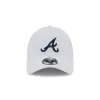 Atlanta Braves White 9TWENTY Adjustable Hat sold by New Era