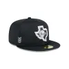 Texas Rangers 2024 Clubhouse Black 59FIFTY Fitted Hat sold by New Era