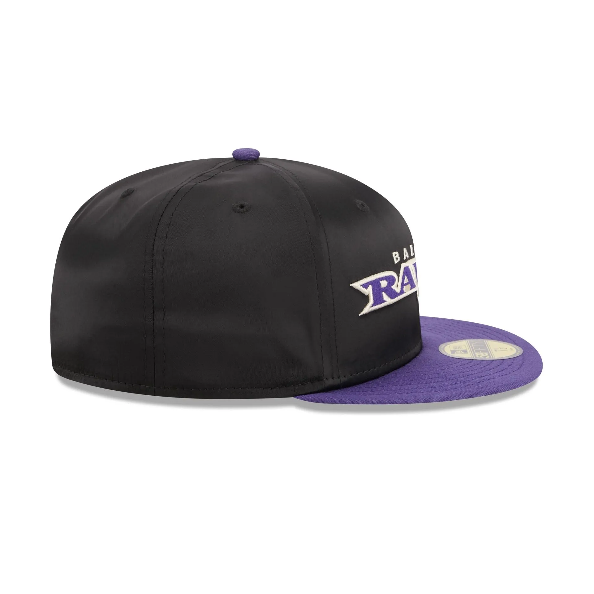 Baltimore Ravens Satin 59FIFTY Fitted Hat sold by New Era product image thumbnail 5