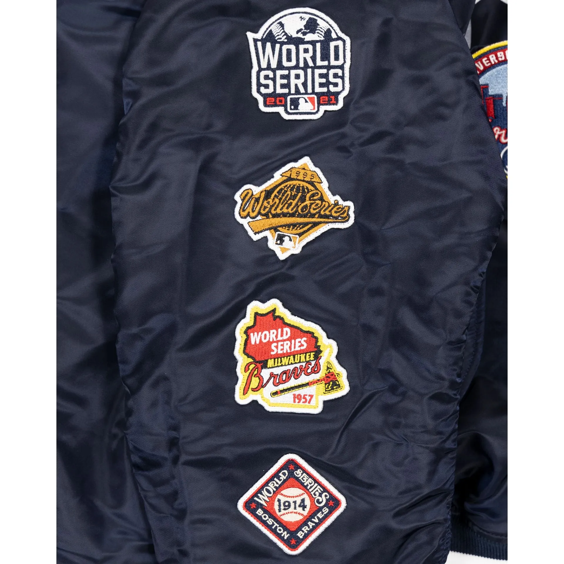 Alpha Industries X Atlanta Braves MA-1 Bomber Jacket sold by New Era product image thumbnail 5