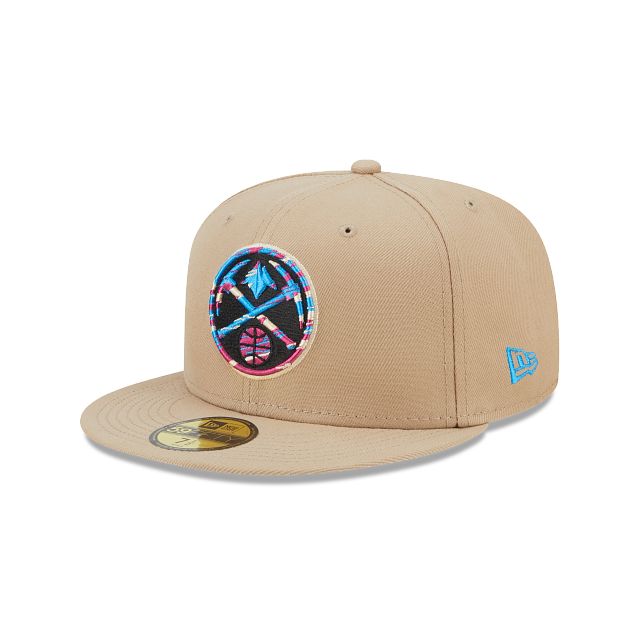 Denver Nuggets Team Neon 59FIFTY Fitted Hat sold by New Era