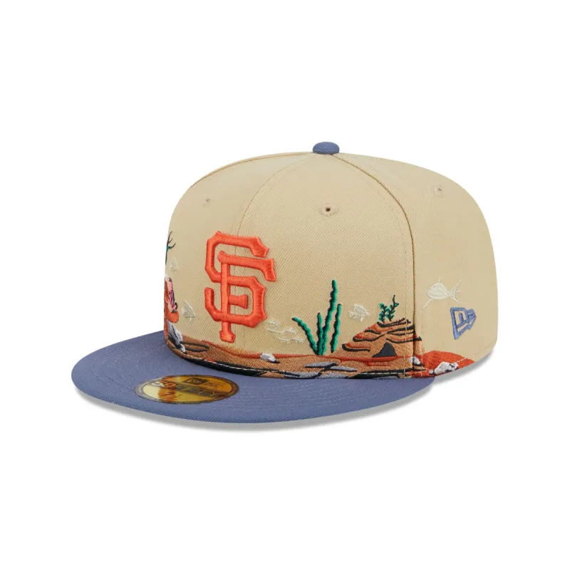 San Francisco Giants Team Landscape 59FIFTY Fitted Hat made by New Era