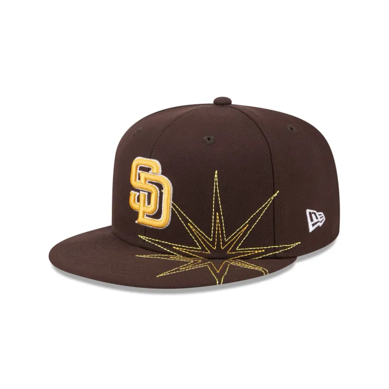 San Diego Padres Solar Stars 59FIFTY Fitted Hat sold by New Era