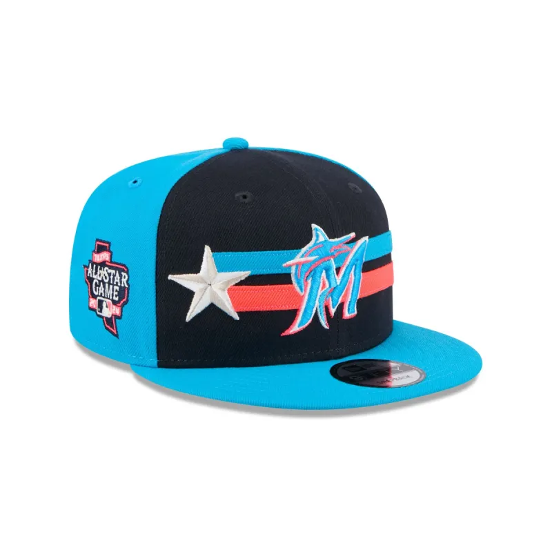Miami Marlins 2024 All-Star Game 9FIFTY Snapback Hat sold by New Era
