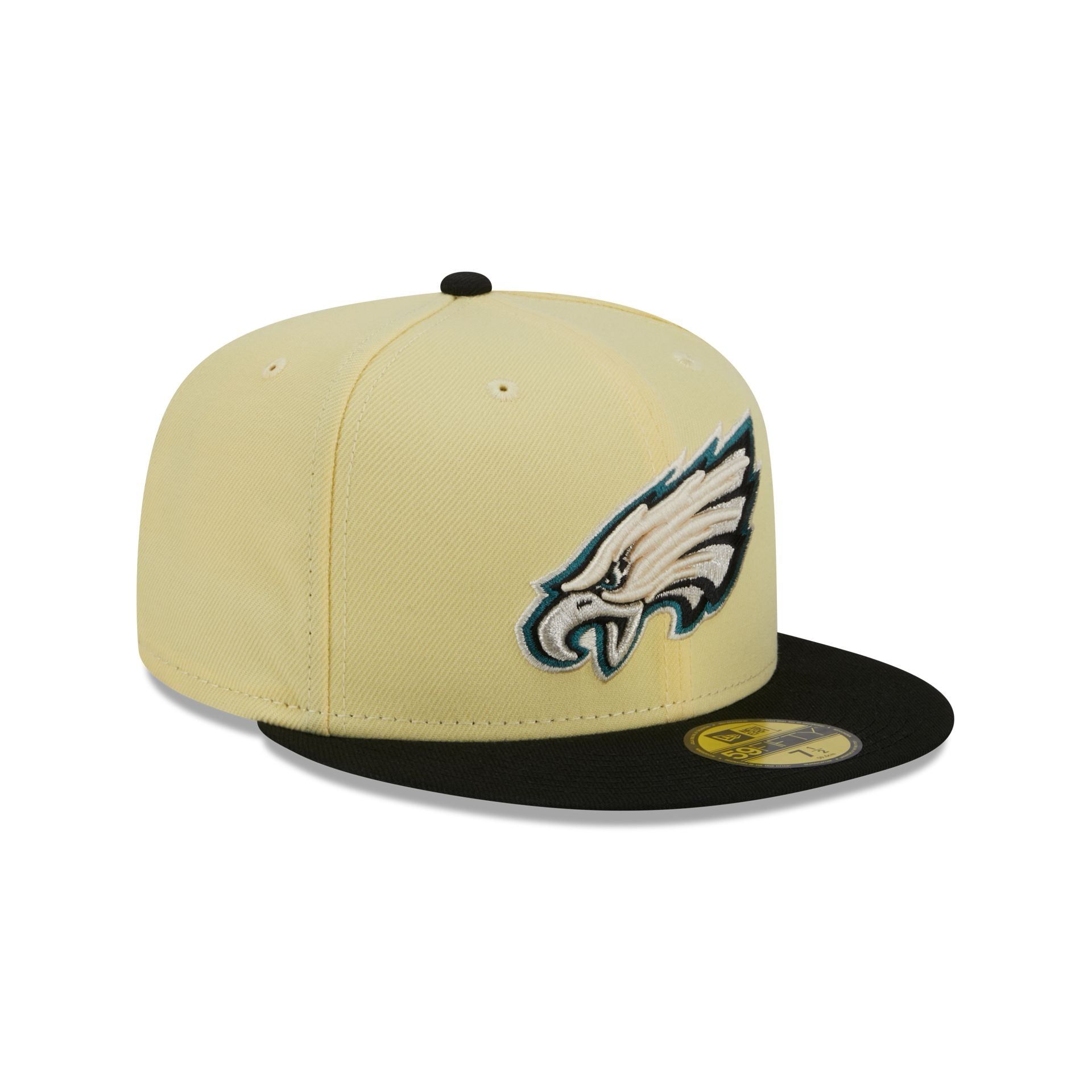Philadelphia Eagles Soft Yellow 59FIFTY Fitted Hat sold by New Era product image thumbnail 3
