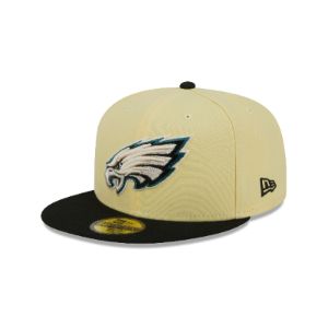 Philadelphia Eagles Soft Yellow 59FIFTY Fitted Hat sold by New Era