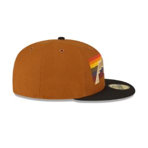 Just Caps Chestnut Denver Nuggets 59FIFTY Fitted Hat sold by New Era