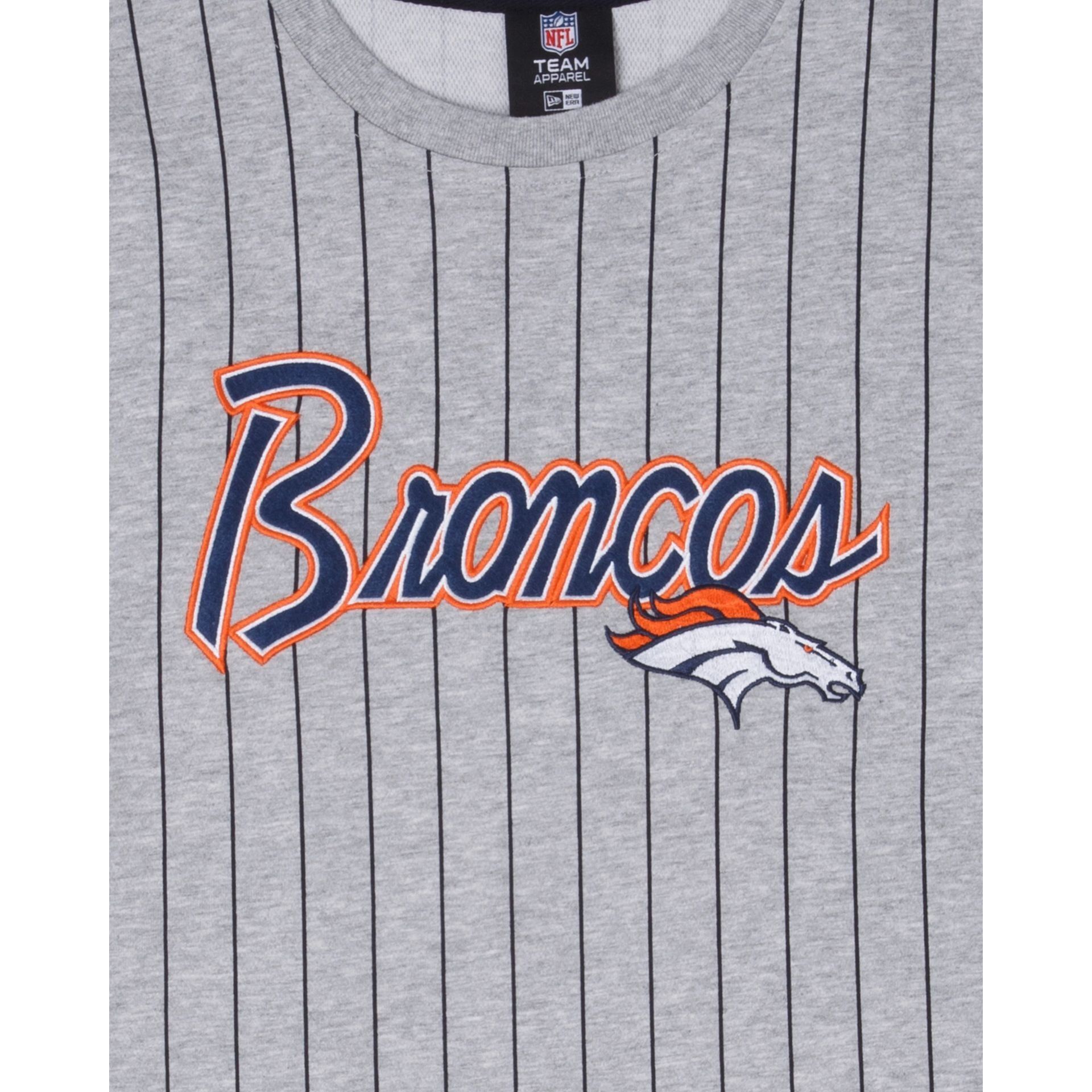 Denver Broncos Throwback Striped T-Shirt sold by New Era product image thumbnail 4