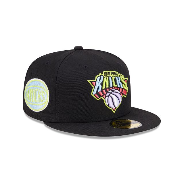 New York Knicks Color Pack Black 59FIFTY Fitted Hat sold by New Era