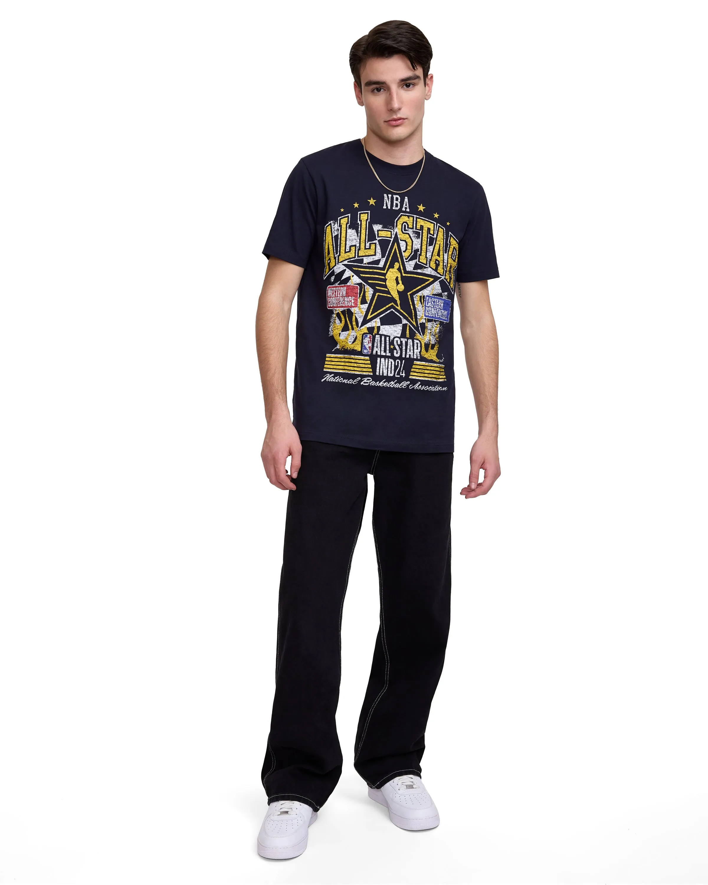 2024 NBA All-Star Game Navy T-Shirt sold by New Era product image thumbnail 4