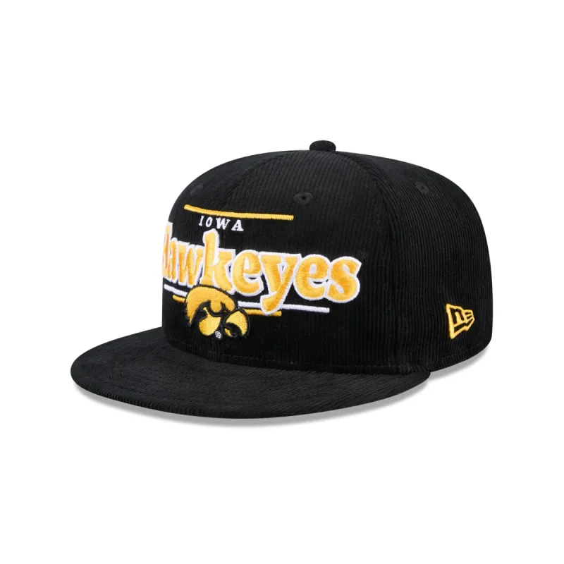 Iowa Hawkeyes Throwback Display 9FIFTY Snapback Hat sold by New Era