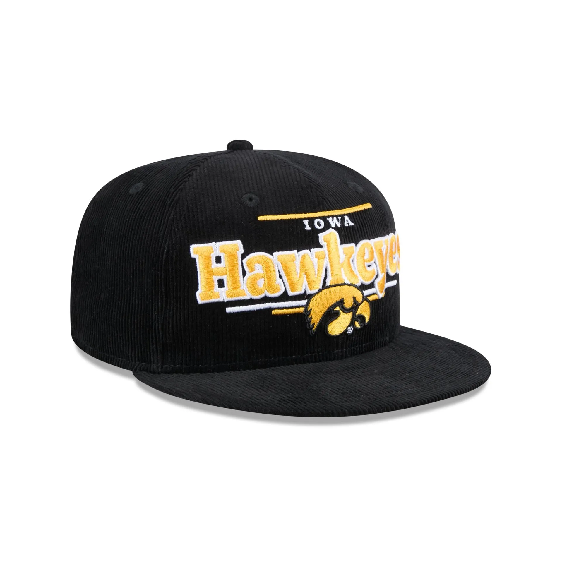 Iowa Hawkeyes Throwback Display 9FIFTY Snapback Hat sold by New Era product image thumbnail 3