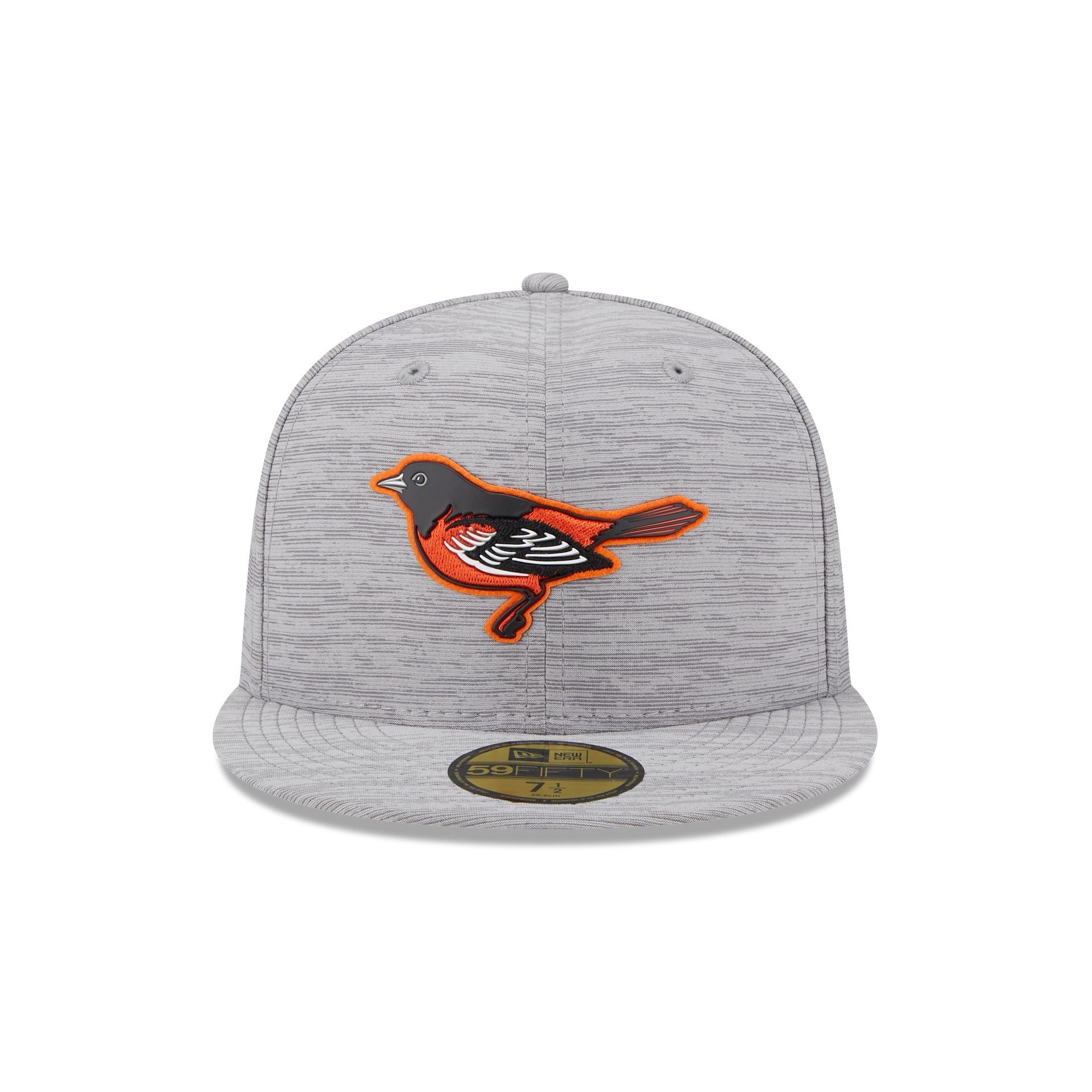 Baltimore Orioles 2023 Clubhouse Gray 59FIFTY Fitted Hat sold by New Era product image thumbnail 2