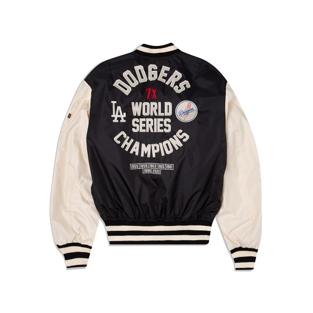 Alpha Industries X Los Angeles Dodgers Alt MA-1 Bomber Jacket sold by New Era product image thumbnail 2
