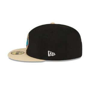 Just Caps Black Crown Houston Astros 59FIFTY Fitted Hat sold by New Era