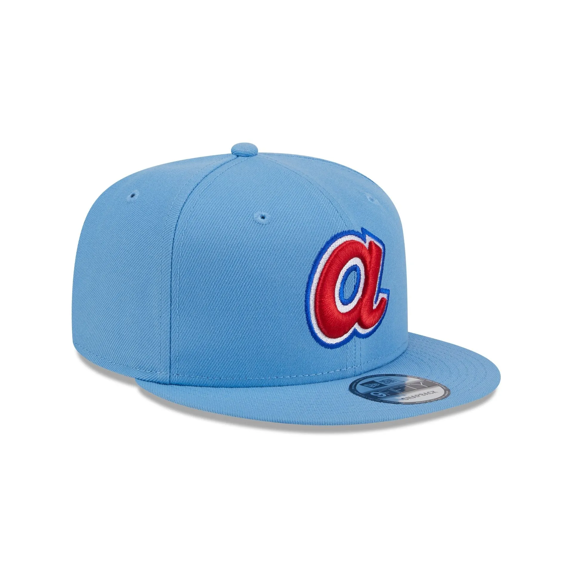 Atlanta Braves Sky Blue 9FIFTY Snapback Hat sold by New Era product image thumbnail 3